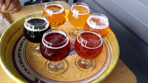 Beer flights - kleine glaasjes om te proeven