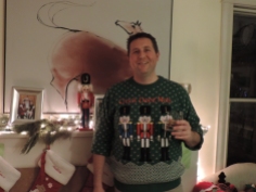 Michiel met z'n Ugly Christmas Sweater