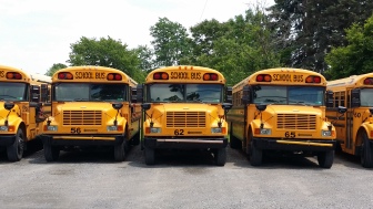 Amerikaanse schoolbussen
